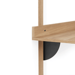 Regal - Sector Desk natural oak/black von Ferm Living