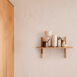 Regal - Sector single/narrow natural oak/brass von Ferm Living