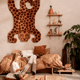 Regal - Sector triple/narrow natural oak/brass von Ferm Living