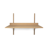 Regal - Sector Desk natural oak/brass von Ferm Living
