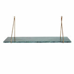 Regalboden - green Marble von house doctor