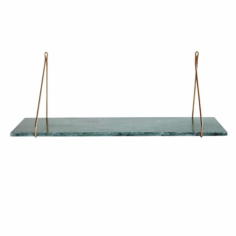 Regalboden - green Marble von house doctor