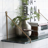 House Doctor - Shelf Green Marble