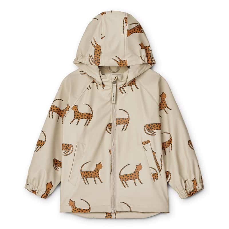 Regenanzug - Moby Leopard sandy von Liewood