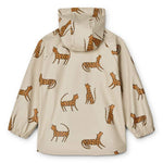 Regenanzug - Moby Leopard sandy von Liewood