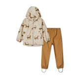 Regenanzug - Moby Leopard sandy von Liewood