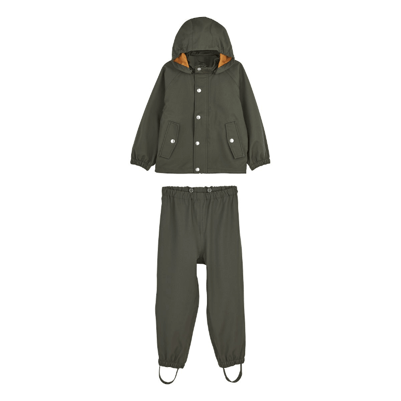 Regenanzug – Parker Hunter green von Liewood