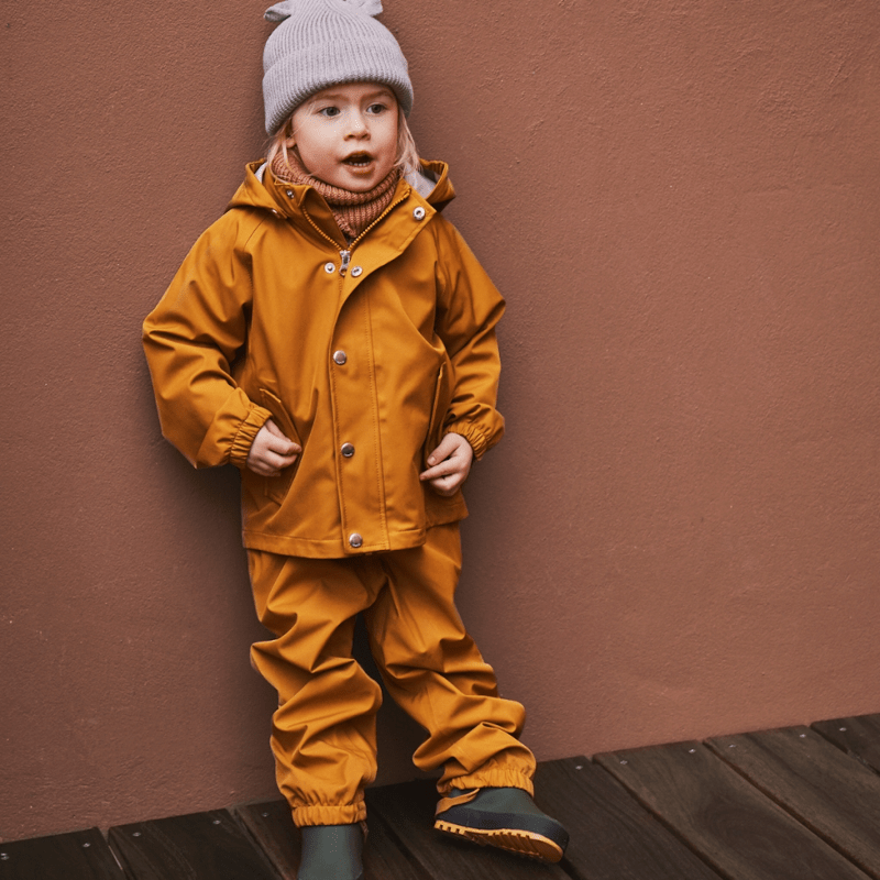 Regenanzug – Parker Mustard von Liewood