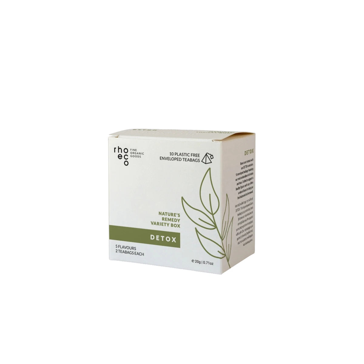 Rhoeco - Teebeutel Pyramide DETOX