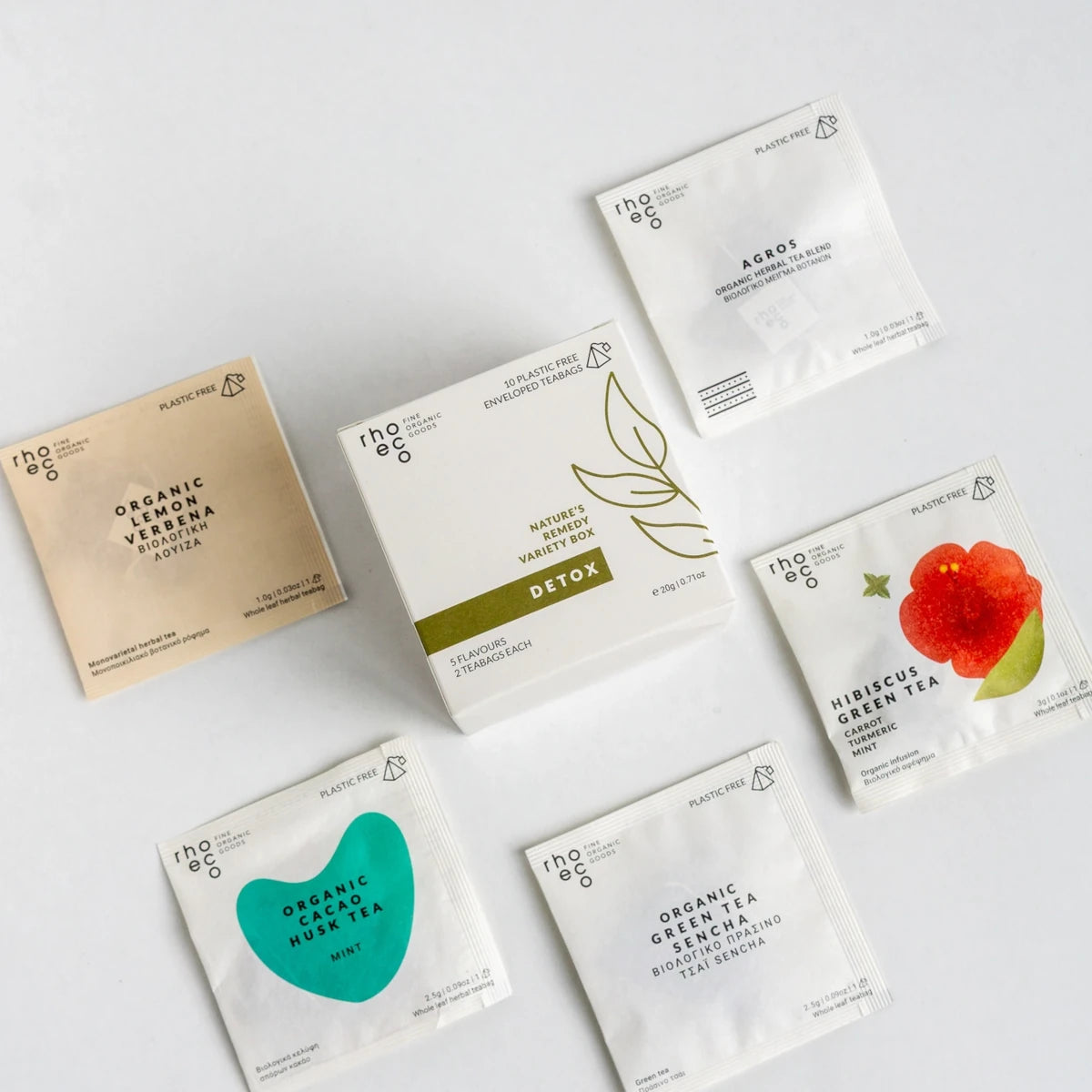 Rhoeco - Teebeutel Pyramide DETOX