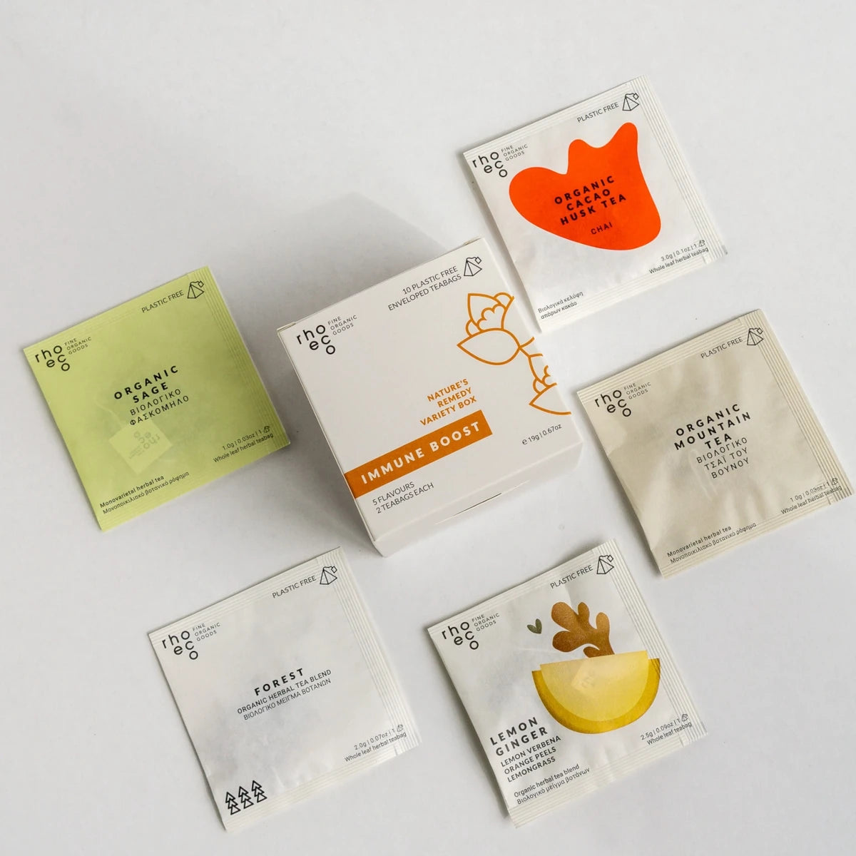 Rhoeco - Teebeutel Pyramide IMMUNE Boost
