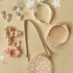 Rockahula - Haarreif Daisy Gingham Knotted