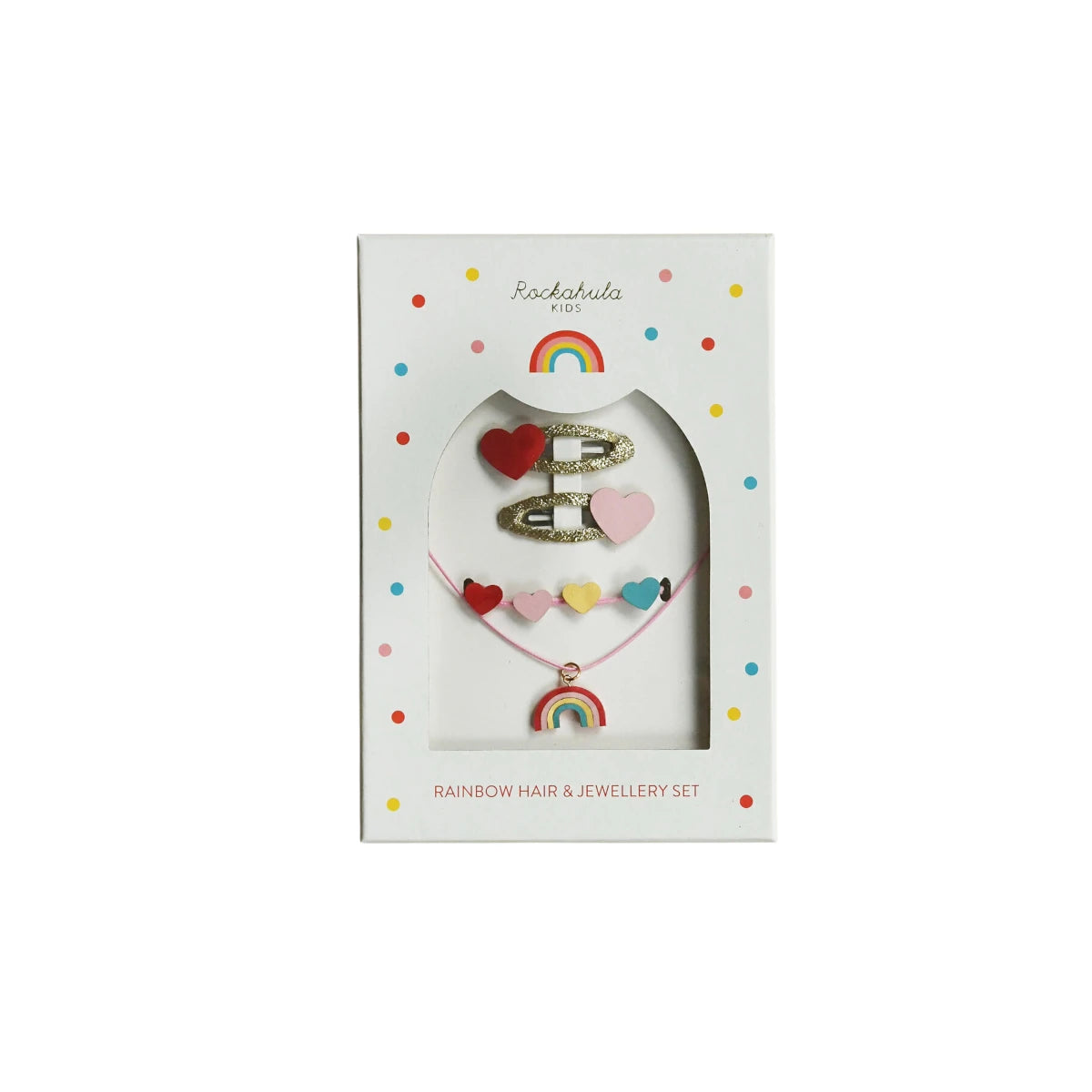 Rockahula - Hair & Jewellery Set Vintage Rainbow