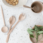 Salatbesteck Walnut von Tine K Home