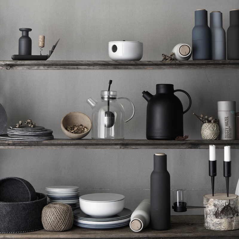 Salz- & Pfeffermühle - Bottle ash/carbon von Audo Copenhagen