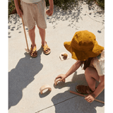 Sandalen - Alex grainy golden caramel von Liewood