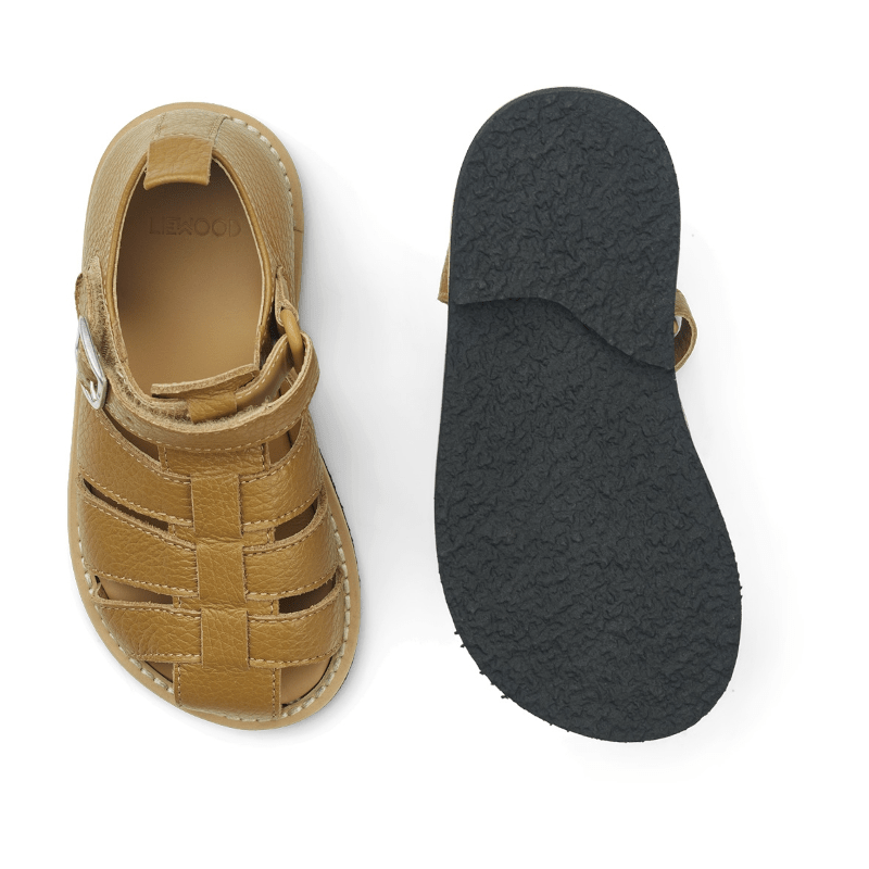 Sandalen - Alex grainy golden caramel von Liewood
