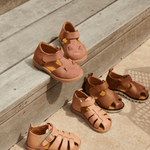 Sandalen - Alex grainy golden caramel von Liewood