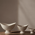 Schale - Centrepiece Fountain off-white M von Ferm Living
