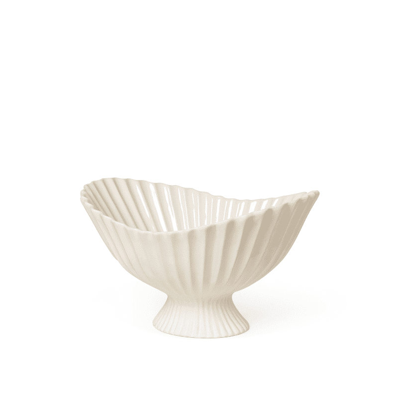 Schale - Centrepiece Fountain off-white von Ferm Living