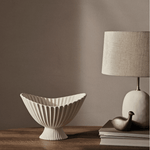 Schale - Centrepiece Fountain off-white S von Ferm Living