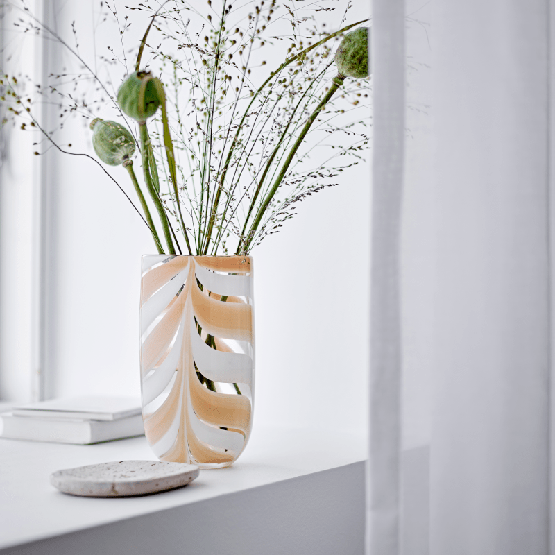 Schale - Lorca Travertin natur von Bloomingville 