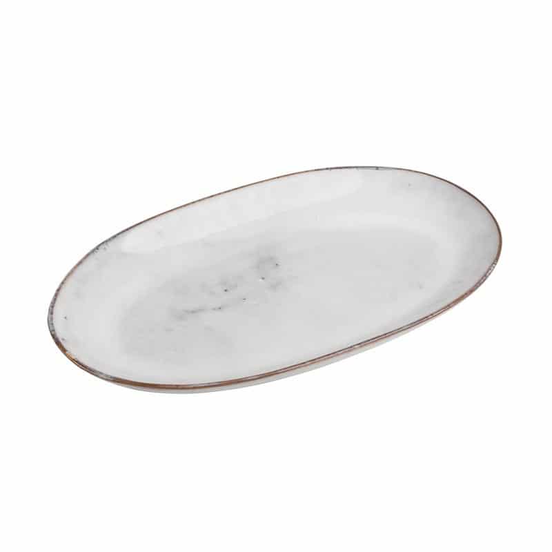 Schale oval L - Nordic Sand von Broste Copenhagen
