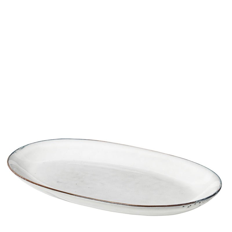 Schale oval L - Nordic Sand von Broste Copenhagen