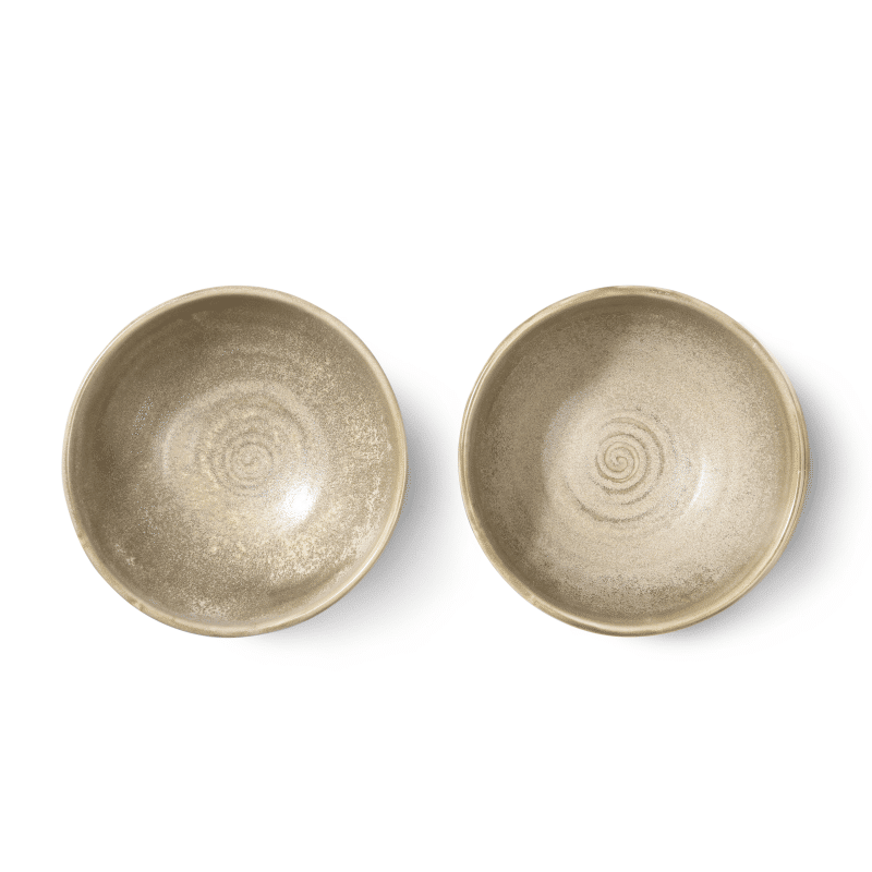 Schale - Salad bowl rustic green/grey von HK Living
