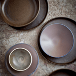 Schale - Salad bowl rustic green/grey von HK Living