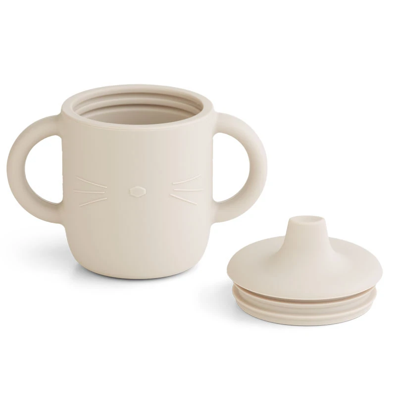 Schnabeltasse – Neil Cat sandy von Liewood