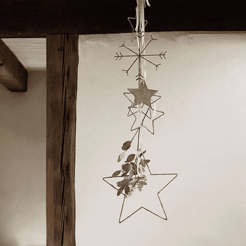Schneeflocke - xmas glitter von Tine K Home