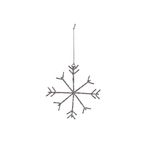 Schneeflocke - xmas glitter S von Tine K Home