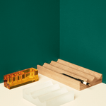 Schreibtischorganizer natur von Hübsch Interior