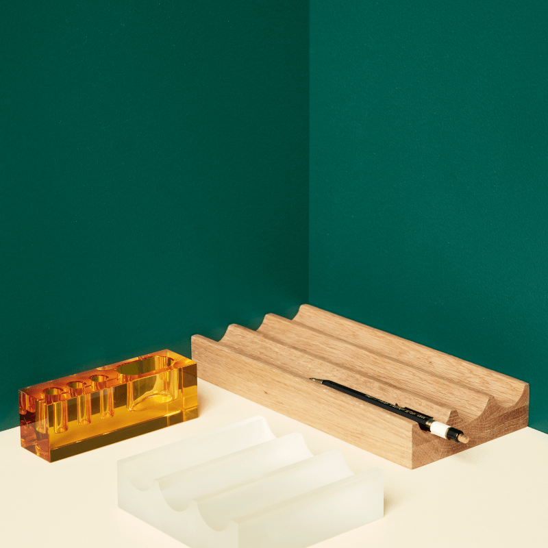 Schreibtischorganizer natur von Hübsch Interior
