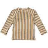 Schwimm Shirt - Noah seersucker golden caramel/white von Liewood