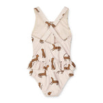 Schwimmanzug – Amara Leopard sandy von Liewood