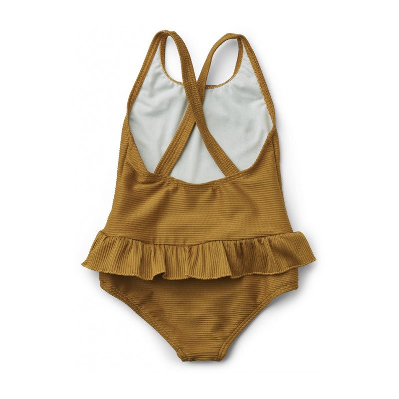 Schwimmanzug – Amara structure golden caramel von Liewood
