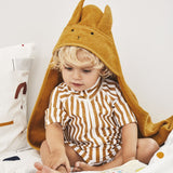 Schwimmanzug Baby - MAX stipe mustard von LIEWOOD