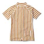 Schwimmanzug Baby - MAX stipe mustard von LIEWOOD