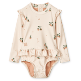 Schwimmanzug Baby - Sille Peach/sea shell von Liewood