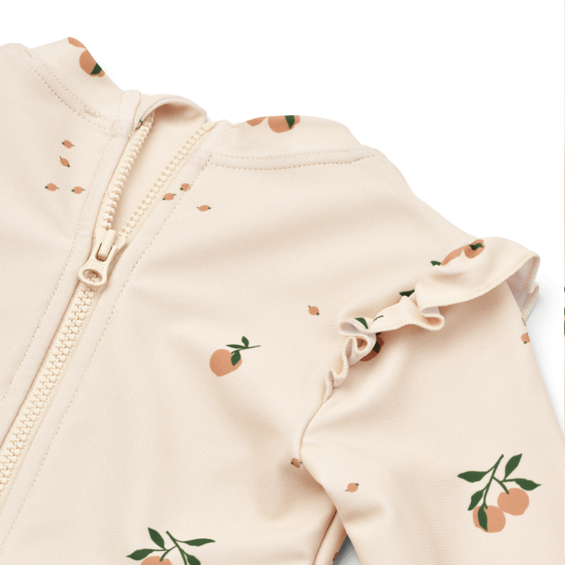 Schwimmanzug Baby - Sille Peach/sea shell von Liewood