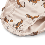 Schwimmanzug – Maxime Leopard sandy von Liewood