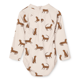 Schwimmanzug – Maxime Leopard sandy von Liewood
