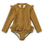 Schwimmanzug – Sille structure golden caramel von Liewood