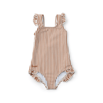 Schwimmanzug - TANNA stripe tuscany rose seersucker von Liewood