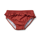 Liewood - Short de bain bébé ELISE à pois rouille