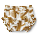 Schwimmhose Baby – Mila seersucker golden caramel/white von Liewood