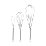 Schwingbesen - Whisk silver finish 3er Set von Nicolas Vahé