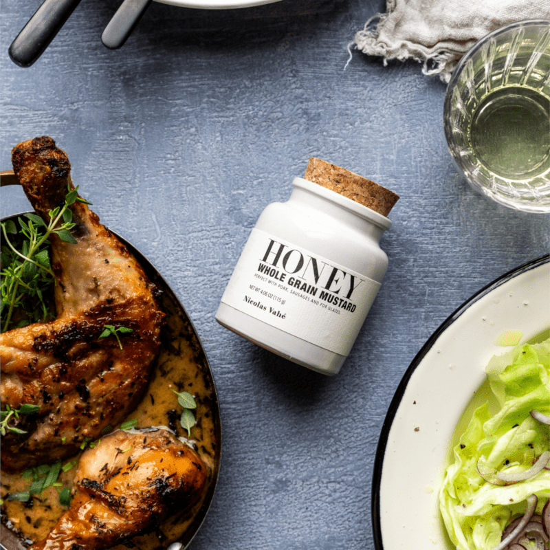 Senf - Mustard Honey whole grain von Nicolas Vahé